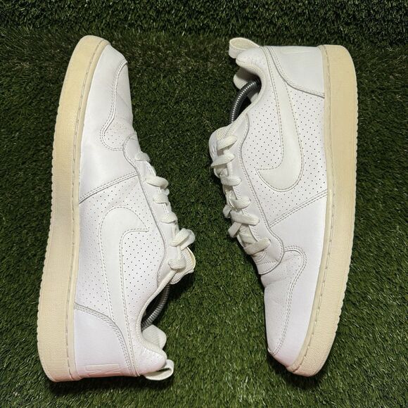 Size 10.5 - Nike Court Borough Low Triple White - Picture 4 of 7